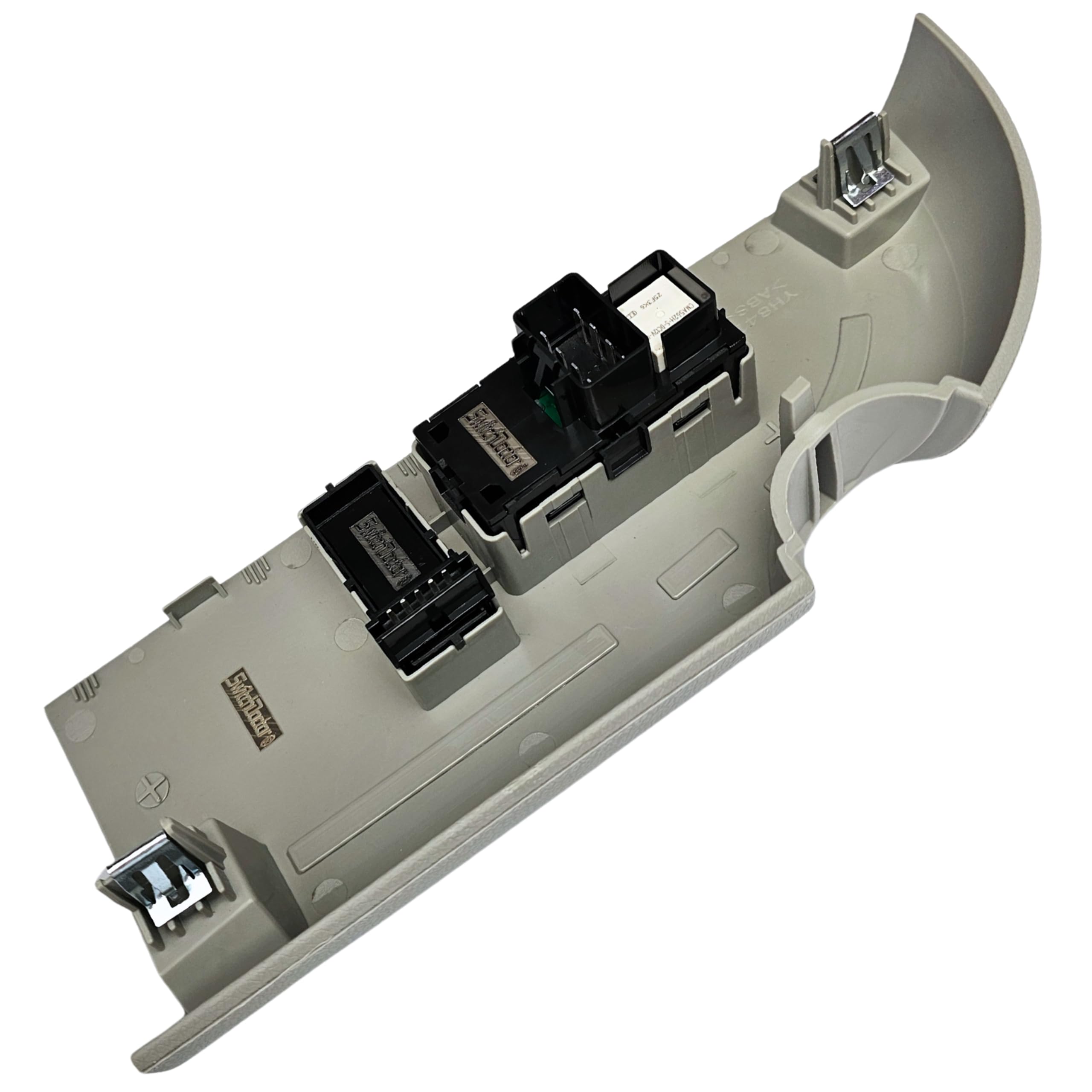 2007-2009 Chevrolet Silverado & GMC Sierra Front Passenger Window Switch & Gray Bezel Assembly