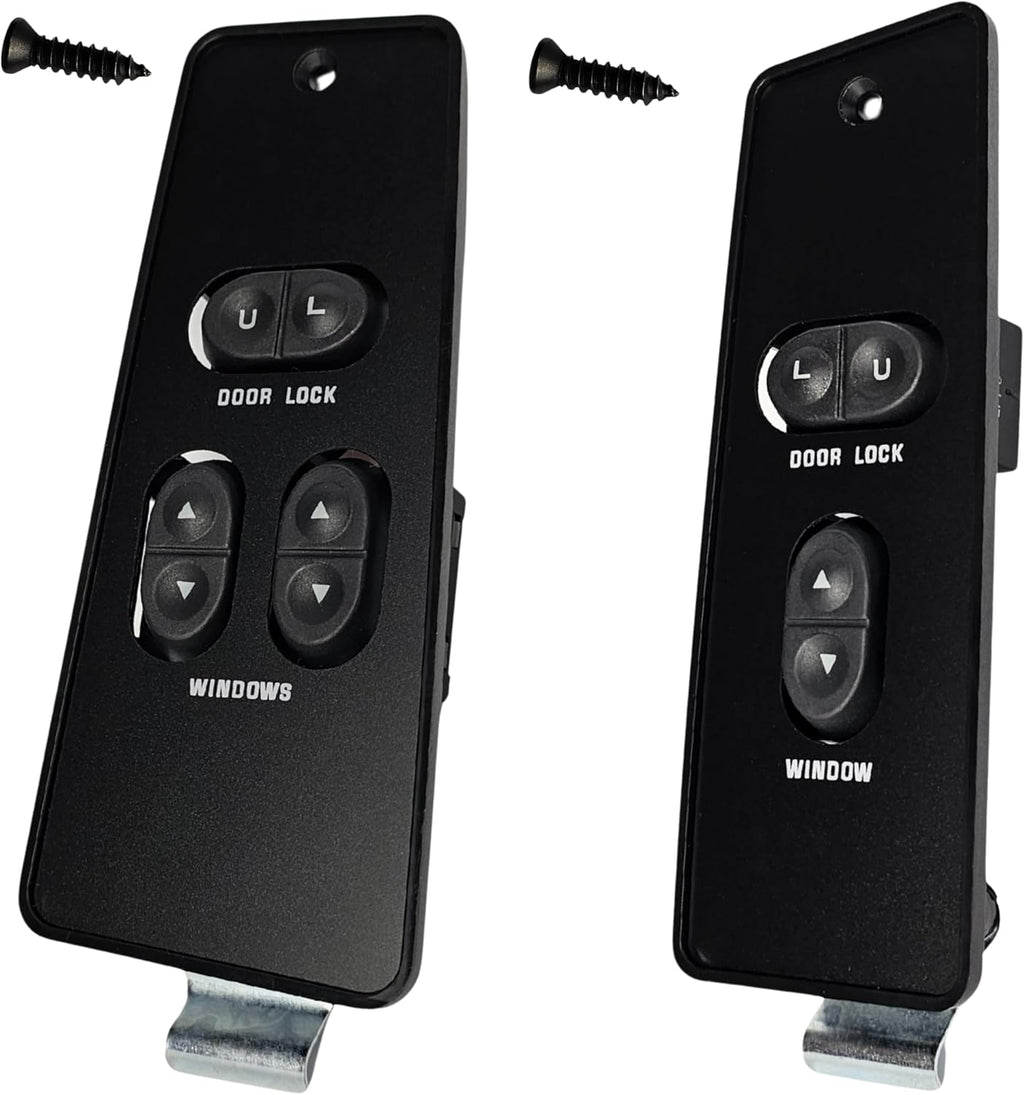 1987-1993 Ford Mustang Coupe Window Master Switch & Front Passenger Assembly