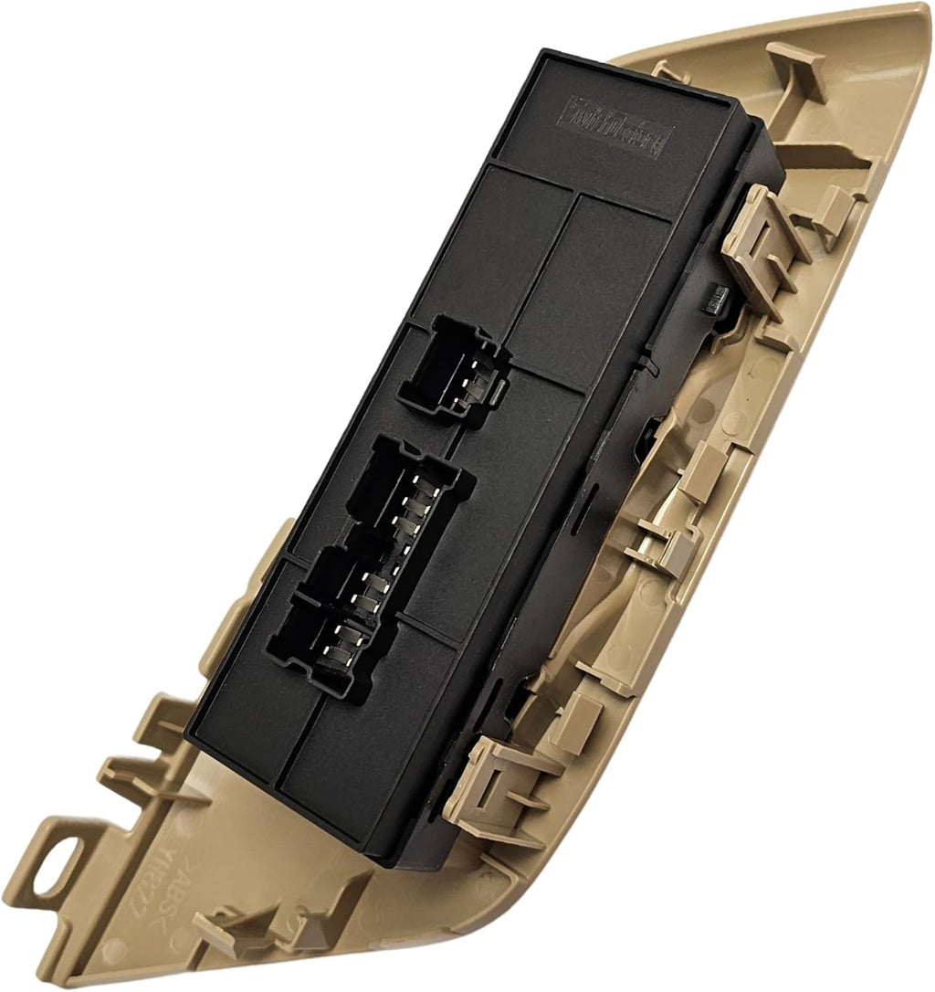 SWITCHDOCTOR Window Master Switch & Tan Bezel Assembly for 2013, 2014, 2015, 2016, 2017, 2018 Nissan Altima Sedan Base, S, SR, SV