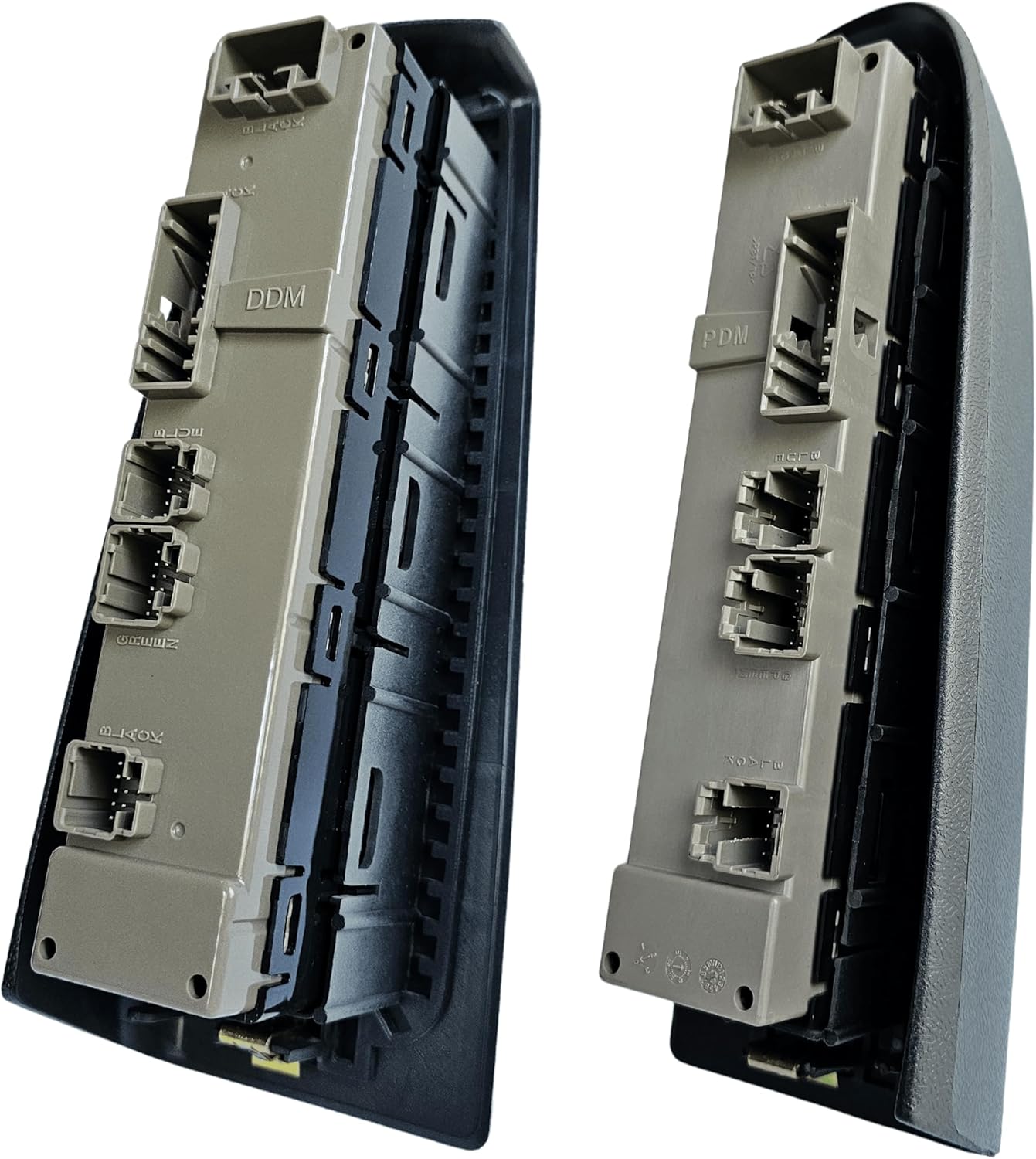Window Master Switch & Front Passenger Light Gray Assembly for 2003, 2004, 2005, 2006 Chevrolet Silverado, GMC Sierra, Suburban, Tahoe, Yukon, Avalanche (Light Gray, Regular Cab)