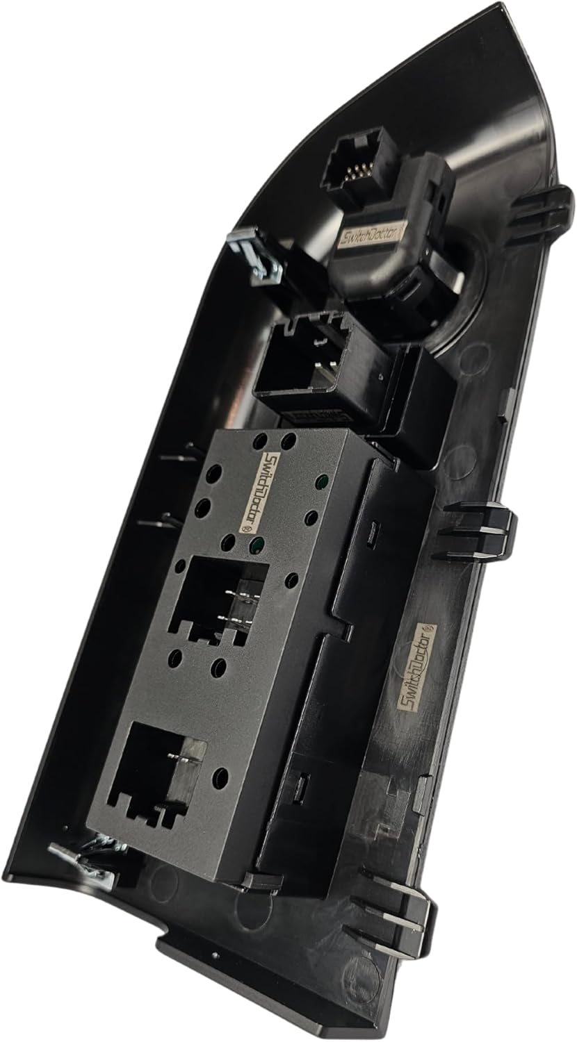 Master Window Switch and Black Bezel Assembly for 2004-2008 Ford F-150 F150 Without Power Folding Mirrors
