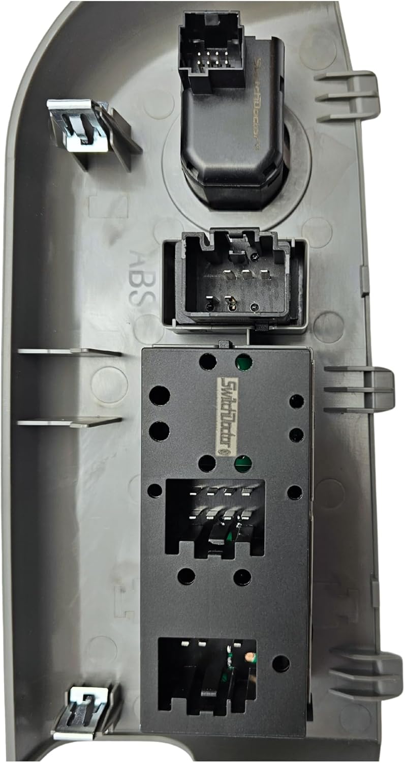 Master Window Switch and Gray Bezel Assembly for 2004-2008 Ford F-150 F150