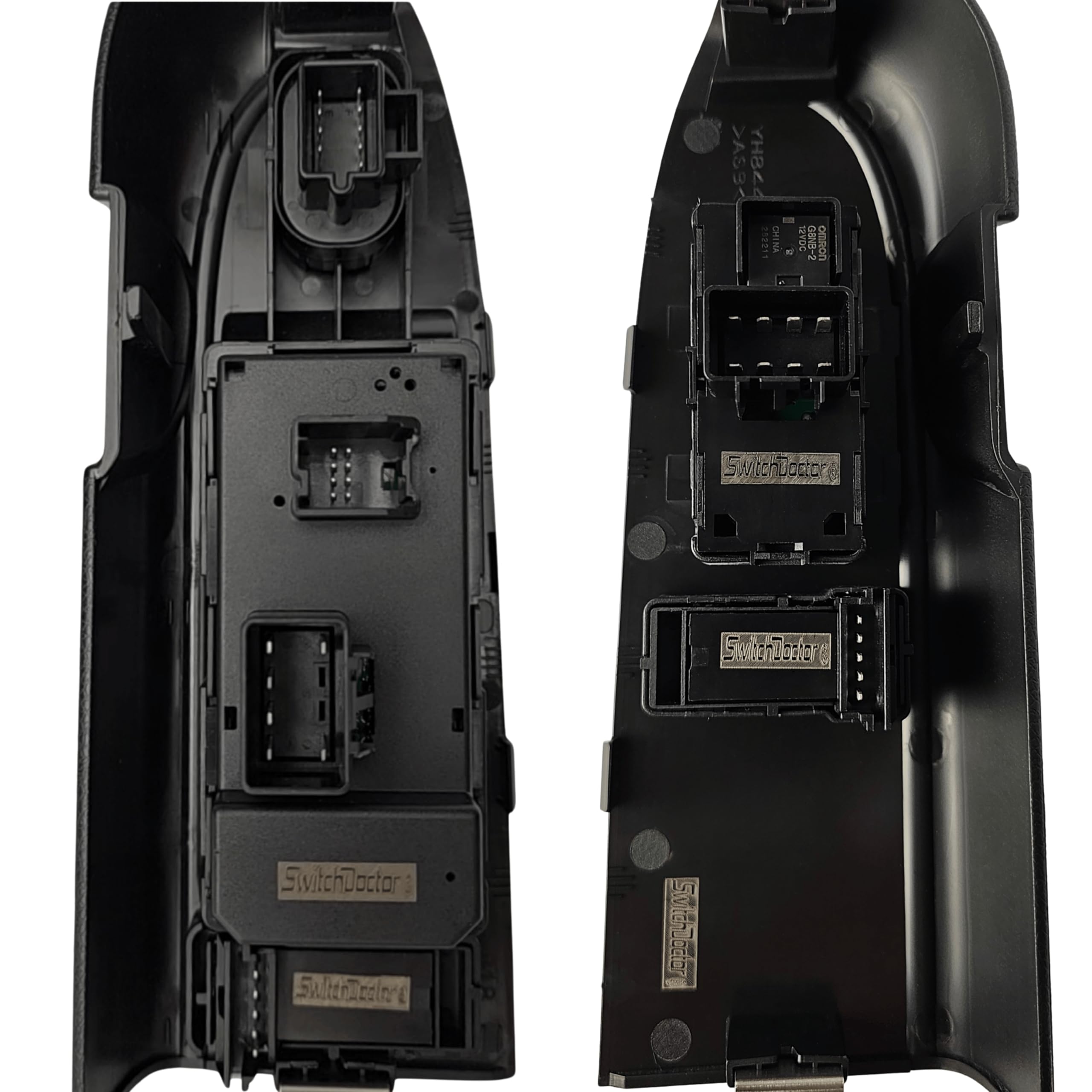 SWITCHDOCTOR Window Master Switch & Front Passenger Assembly for 2010-2013 Chevrolet Silverado and GMC Sierra (Crew, Extended Cab Pickup, Full Assembly, Chevy)