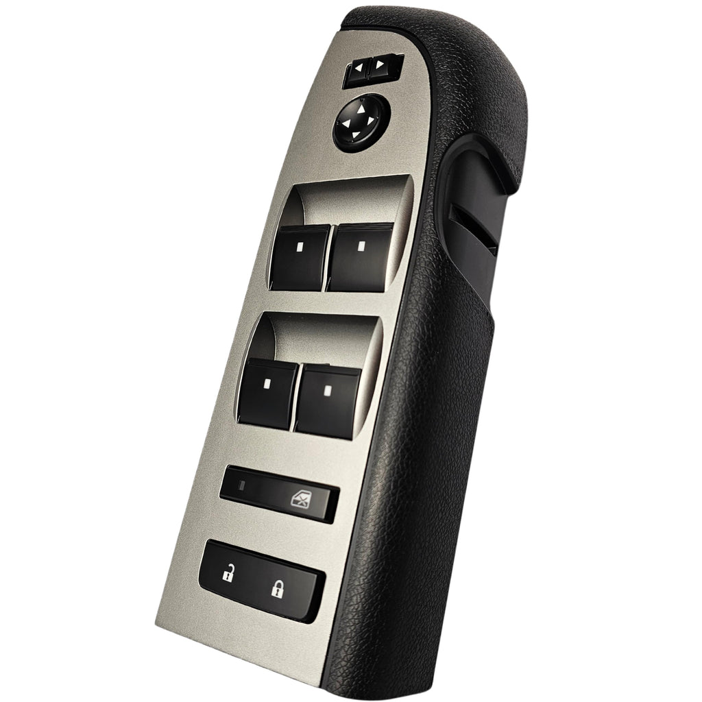 SWITCHDOCTOR Window Master Switch Assembly for 2010, 2011, 2012, 2013 Silverado & GMC Sierra (Without Power Folding Mirrors, Crew, Extended Cab, Full Assembly, Control)