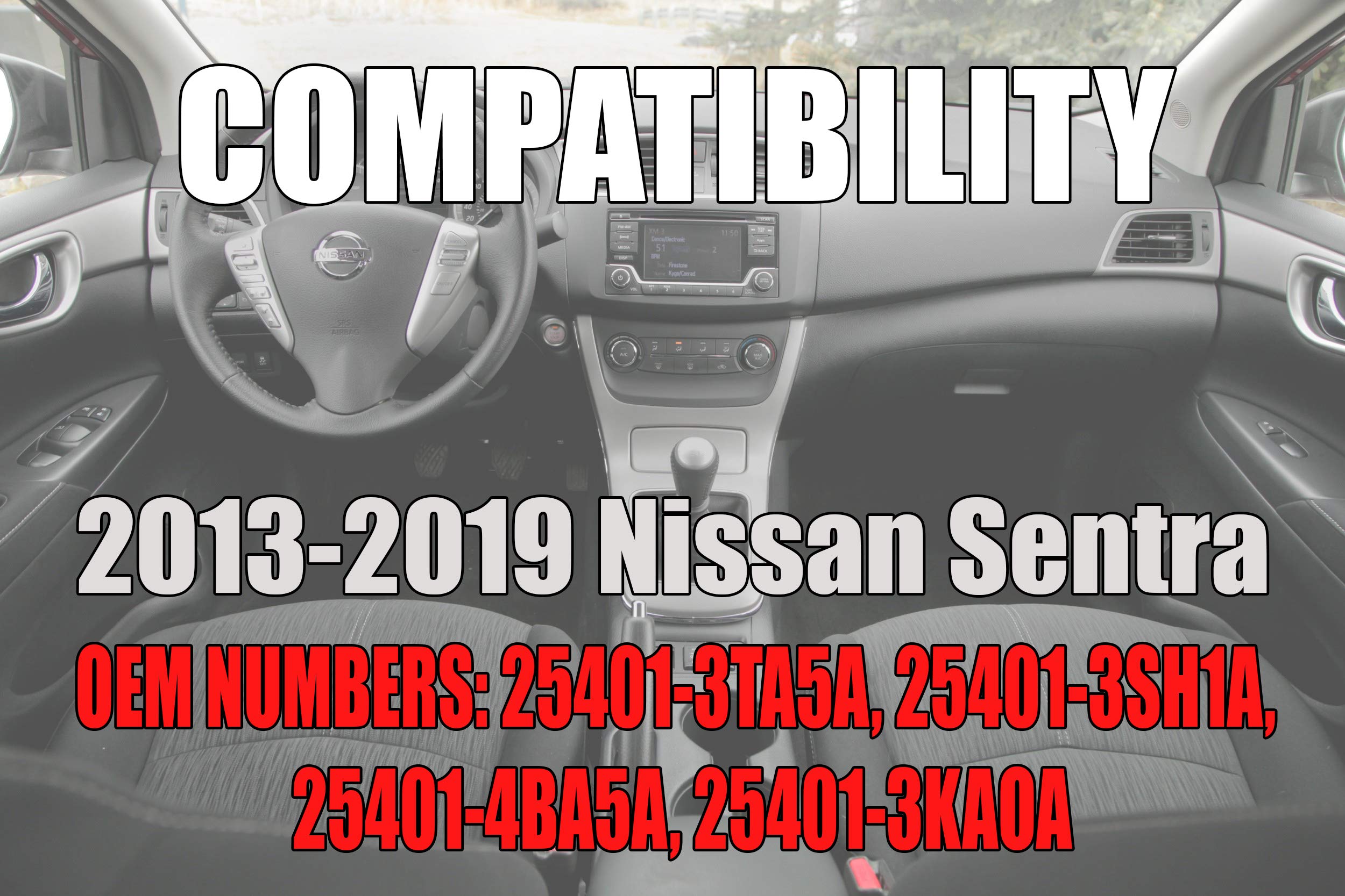 SWITCHDOCTOR Window Master Switch for 2013-2019 Nissan Sentra