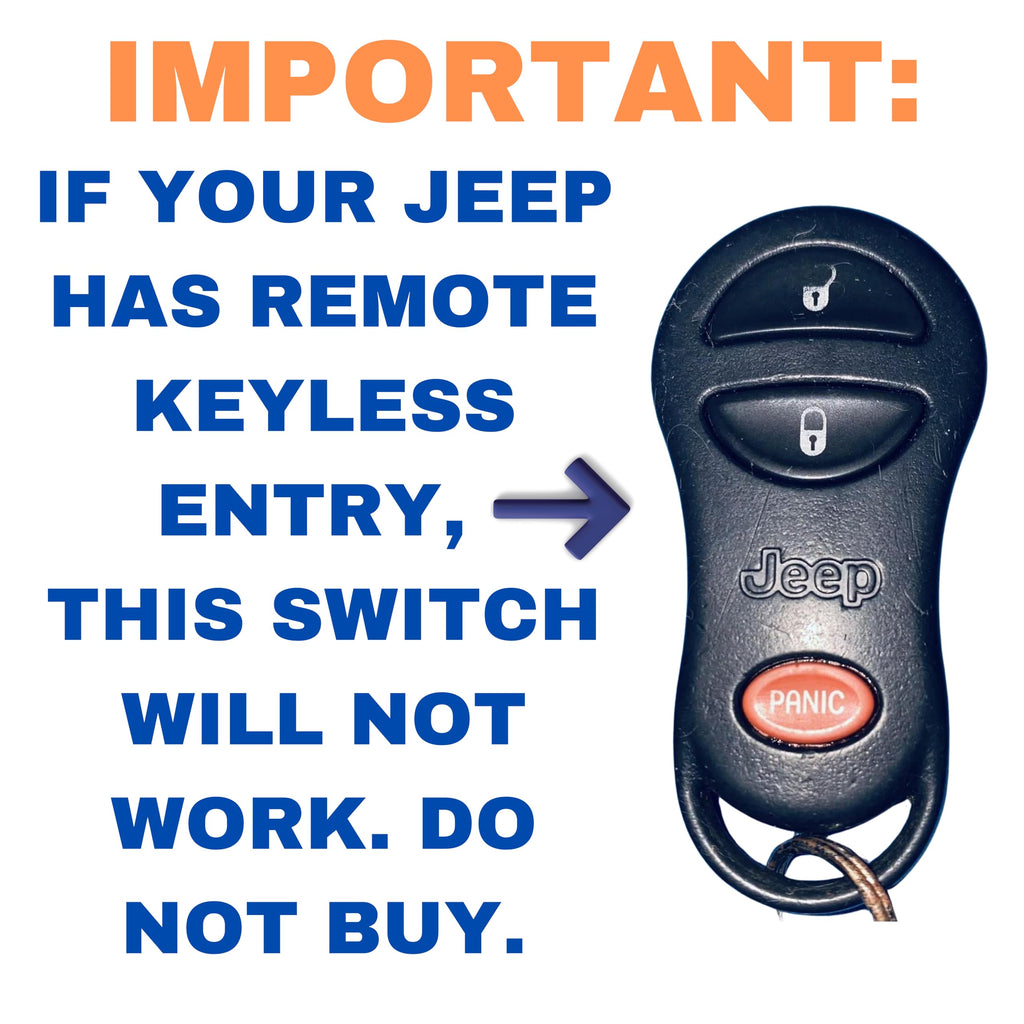 SWITCHDOCTOR Window Master Switch for 1999-2003 Jeep Grand Cherokee Laredo (5JM60DX9AB)