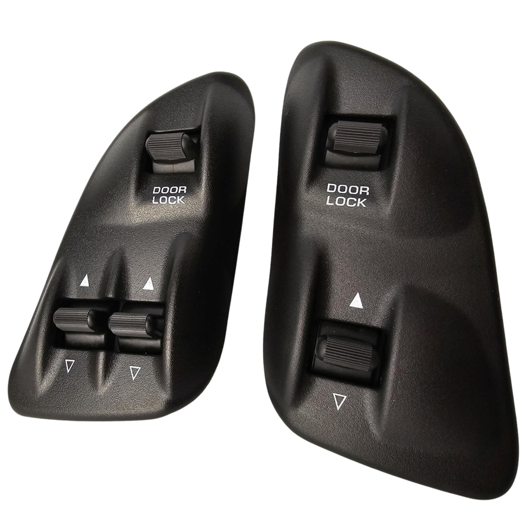 SWITCHDOCTOR Window Master Switch & Front Passenger Assembly for 1994, 1995, 1996, 1997 Dodge Ram and 1997 Dodge Dakota (Full Assembly, Regular Cab, Single Cab, Club, Standard)