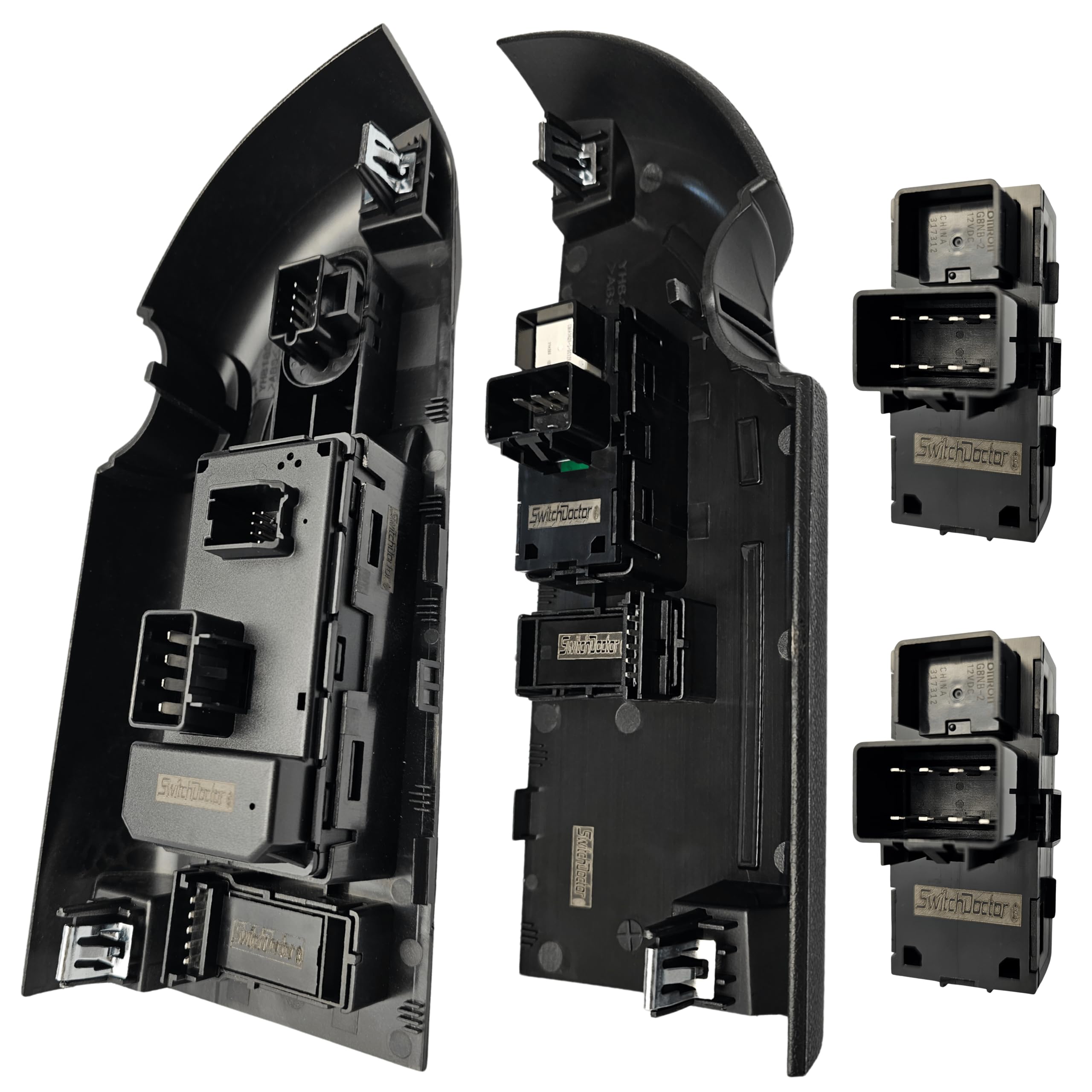 Window Master Switch & Front Passenger Assembly for 2007-2009 Chevrolet Silverado and GMC Sierra