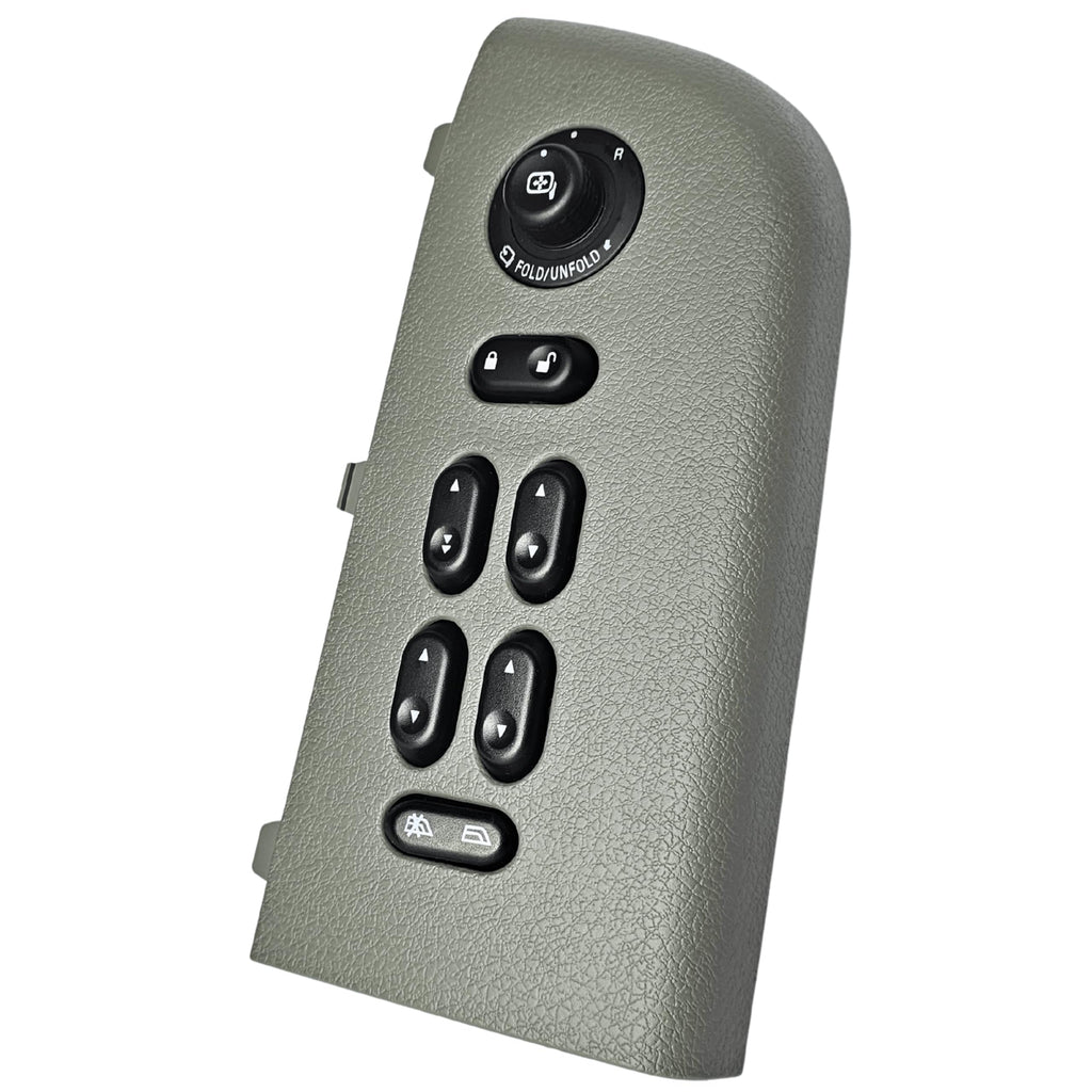 SWITCHDOCTOR Window Master Switch Assembly for 2004, 2005, 2006, 2007, 2008 Ford F-150 F150 (Super Cab, Supercrew Cab, Double Cab, Full Assembly, Gray Bezel)