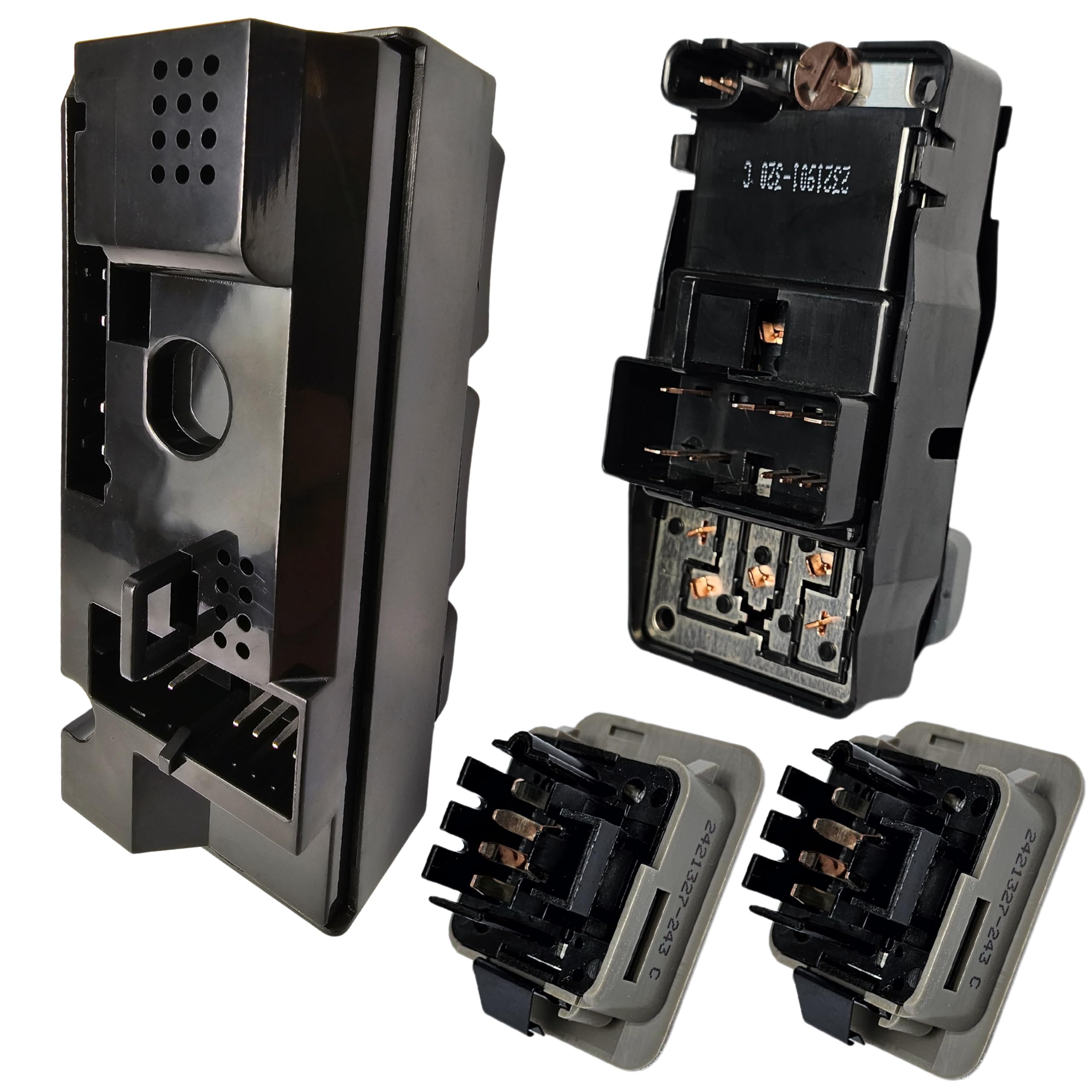 Window Switch Set for 1996-2005 Chevrolet Blazer, Suburban; 1995-1998 Tahoe; 1995-2003 S-10; 1999-2000 Escalade; 1998-2000 GMC Envoy