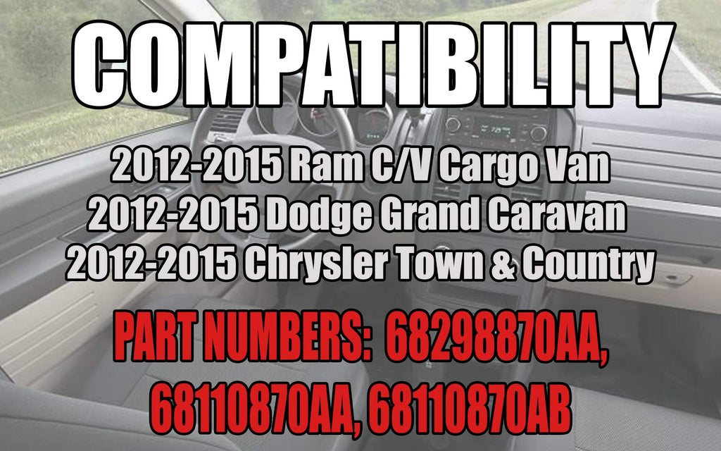 Window Master Switch for 2012-2015 Dodge Grand Caravan