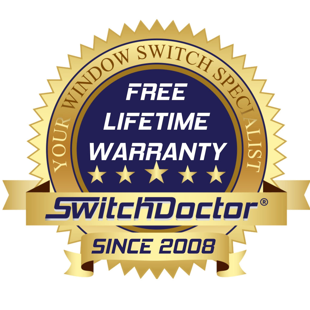 Window Master Switch and Bezel Set for 2002-2009 Dodge Ram Gray