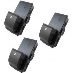 2007-2013 Chevrolet Silverado, Sierra, Avalanche, Tahoe, Suburban, HHR Window Switch Set of 3