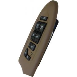 Chevrolet TrailBlazer Master Power Window Switch 2002-2003 OEM (Heated Seats) (Light Oak)